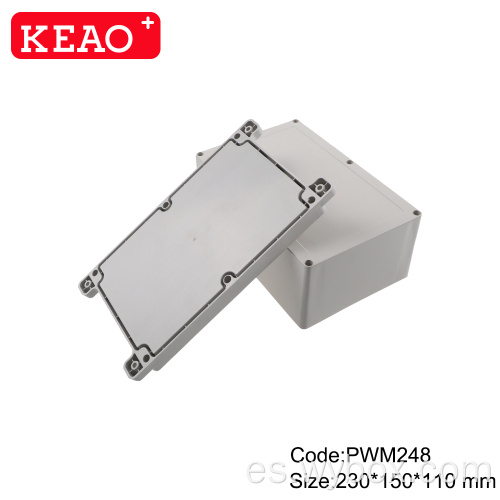 Caja de montaje en pared caja impermeable para exteriores caja impermeable ip65 caja de conexiones de plástico con terminales caja estanca